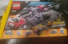 Lego 8198 Racers Fold Out Race Track Ramp Crash 145 Pieces NEW FACTORY SEALED