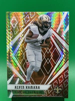 Color Burst 2020 Panini Phoenix #11 Alvin Kamara New Orleans Saints - Image 1 of 2