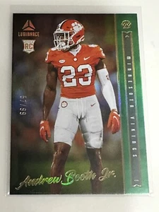 2023 Panini luminance football Andrew Booth RC #139 /99 Minnesota Vikings - Picture 1 of 2