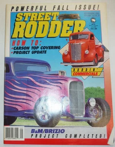 Street Rodder Magazine Carson Top Covering September 1989 010515R - Picture 1 of 2