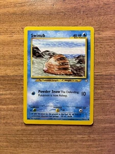 Pokemon WOTC Swinub 79/111 Neo Genesis Set UNLIMITED Common MP - Picture 1 of 2