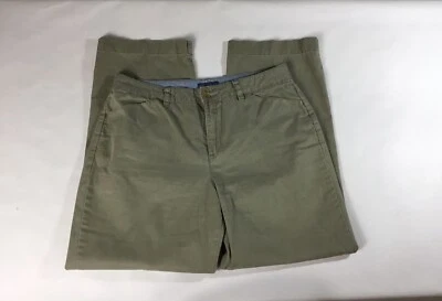 Mountain Lake Jeans Mujer Talla 12 Verde Salvia Caqui Pierna Recta Pantalones Foto 1 de 4