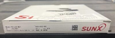 Sensor de fibra óptica eléctrico Panasonic Sunx FD-L44-M5T Foto 1 de 3