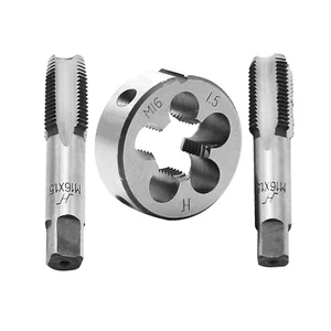 M16x1,5 Gewindebohrer metrisch Gewindebohrer und Schneideisen Set Rechtsgewinde Gewindebohrer und Schneideisen Set - Bild 1 von 12