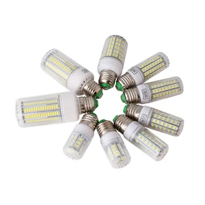 E27 LED Bulb Corn Light B22 E14 E12 5730 SMD Energy White Lamp 110V 220V RGCA - Picture 1 of 29