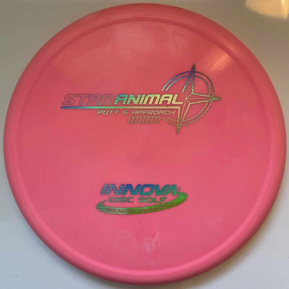 ПАТТЕР Innova Star Animal 175,65 грамма ЯРКО-РОЗОВЫЙ с ХРОМИРОВАННЫМ ФРАКТАЛОМ ГОРЯЧИЙ ШТАМП - Изображение 1 из 2