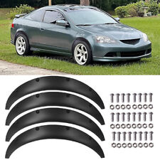 4x 3.5" Car Fender Flares Extra Wide Body Kit Wheel Arches For Acura RSX 02-06