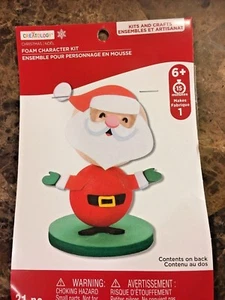 Creatology Christmas Noel Foam Character Santa Kit 21 Pc New - Picture 1 of 2
