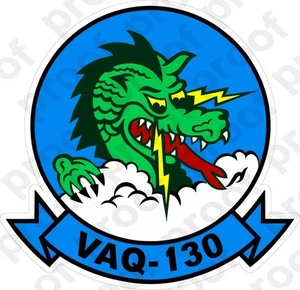 AUFKLEBER USN VAQ 130 ZAPPERS - Bild 1 von 2