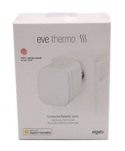 Eve Thermo Funk-Heizkörperthermostat mit LED-Display Bluetooth Touch-Bedienfeld
