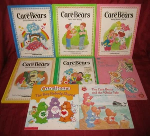 Vintage a Tale from the Care Bears Books Parker Brothers Hardcover ABC Coloring - Picture 1 of 11