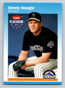 Denny Neagle 2002 Fleer Platinum #182 Colorado Rockies - Picture 1 of 2