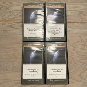 The Great Courses Understanding The Human Body Intro Anatomy 8 DVD + Guidebooks - Imagen 1 de 13