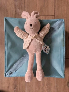 Jellycat Jelly Kitten Cream Croshetta Bunny 13" New With Tags Cardigan Retired - Picture 1 of 17