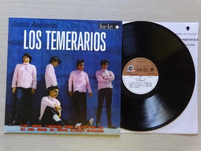 Los Temerarios GARAGE ROCK Lp A Go Go ...Con SON-ART D-108 MEXICO 2010 - Image 1 of 3