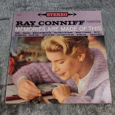 VINTAGE Ray Conniff Memories Are Made Of This LP Vinyl Record Album CS-8374 NM - Image 1 of 2