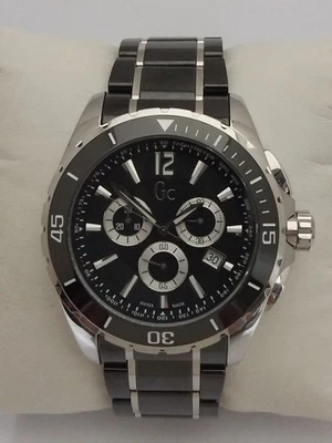 GUESS COLLECTION GC WATCH SPORT CLASS XXL CHRONOGRAPH X76002G2S CERAMIC GENUINE - Image 1 of 4