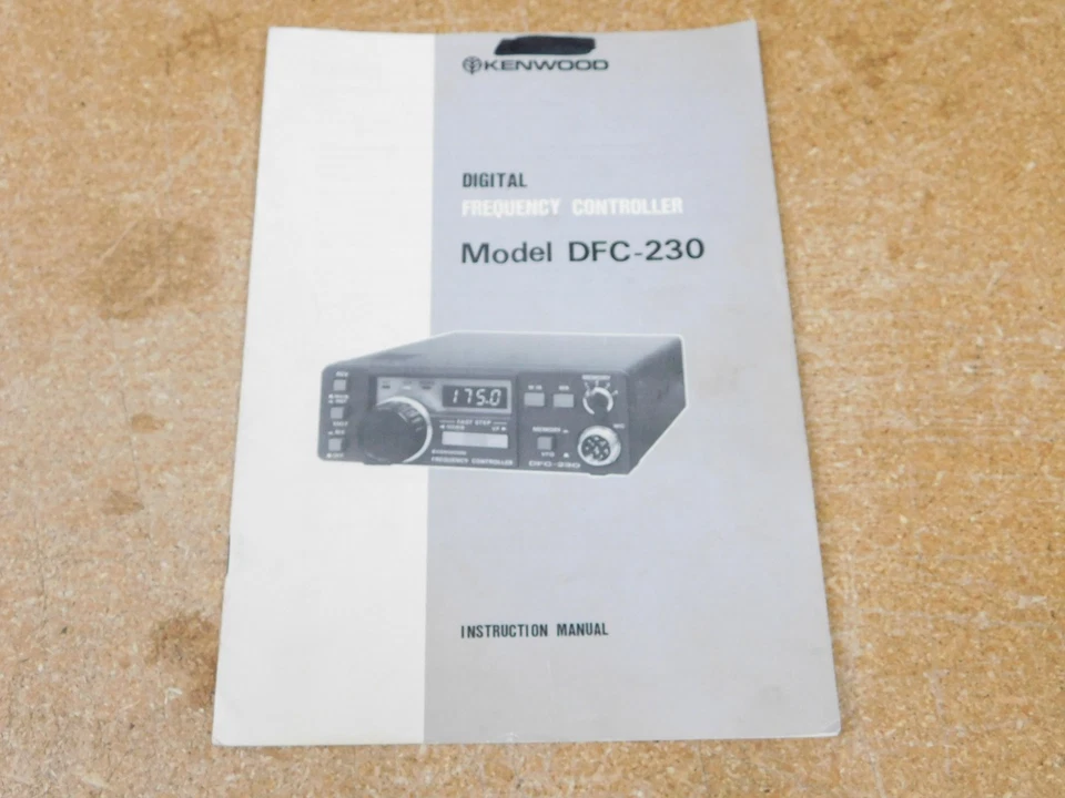 Kenwood DFC-230 Frequency Controller User Manual + Schematics (original) - Image 1 of 1