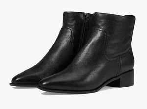 NUEVO $200 Cole Haan Naia Botín de Cuero Negro para Mujer Talla 7.5 - Imagen 1 de 13