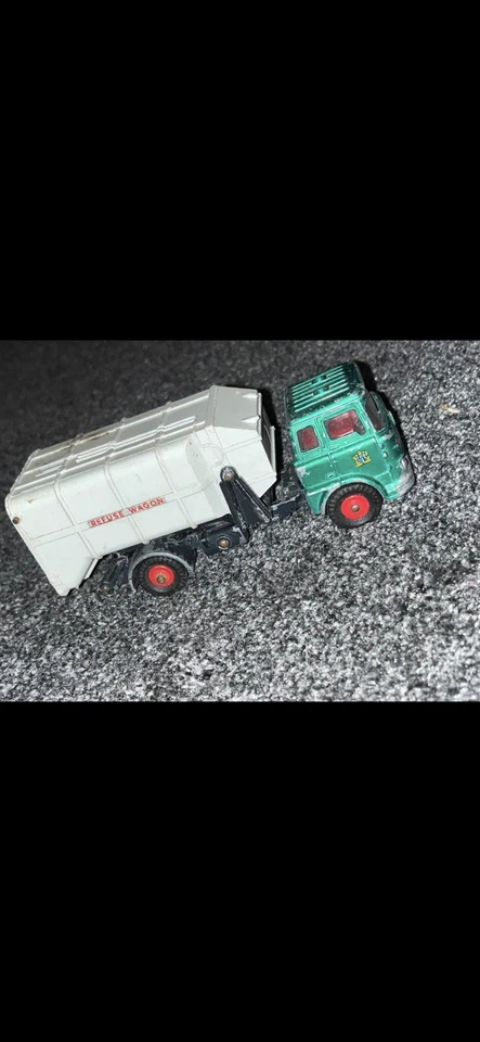 Винтажный Meccano Dinky Refuse Collector, Рабочие Задние Двери и Подъемный Пандус #212 - Изображение 1 из 4