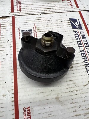 Adaptador filtro sistema remoto aceite motor Mercruiser Foto 1 de 4