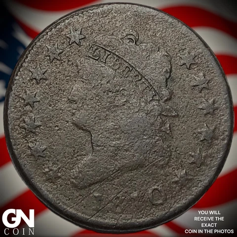 1810 Classic Head Large Cent Q3837 Cover
