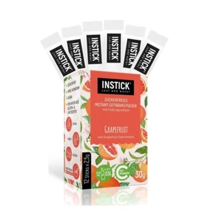 (199,67€/1kg) Instick Getränkepulver 12 x 2,5g Grapefruit Sticks Zuckerfrei - Bild 1 von 2