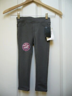 Nuevo Vigoss Pantalones Ajustados Tejidos Niñas Pequeñas Gris 2T 3T Nuevo con Etiquetas Foto 1 de 4