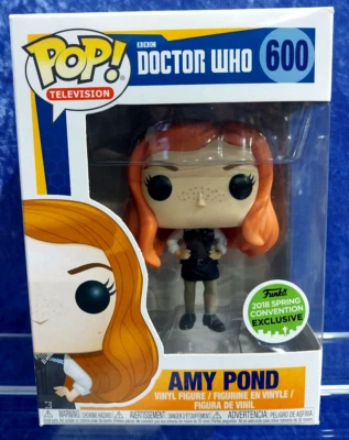 Vinilo Pop BBC Doctor Who 600 Sin usar, en caja Amy Pond 2018 exclusivo con protector Foto 1 de 4