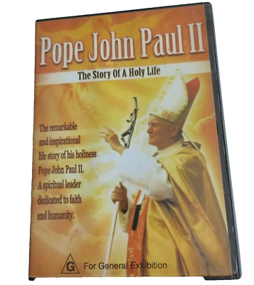 Pope John Paul II - The Story Of A Holy Life DVD religious doco drama  R1 1a🚨👀 - Image 1 of 3