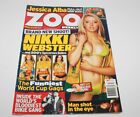 Zoo Weekly June 19th 2006 Magazine Jessica Alba Poster Socceroos Babes