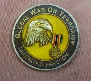 GLOBALER KRIEG GEGEN DEN TERRORISMUS. EINE GEMEINSAME MISSION AUF DER VERFOLGUNG VON FREEDON MÜNZE - Bild 1 von 6