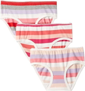Toobydoo Baby Girl's 186961 Star of Stripes 3-Pack Briefs Underwear Size 7-8 Y - Picture 1 of 2