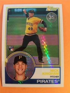 2018 Topps Update Silver Pack 1983 Chrome #149 Nick Kingham Pirates - Picture 1 of 1