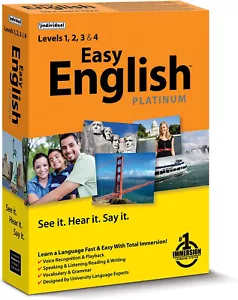 Easy English Platinum - Levels 1-4 for PC NEW! - Picture 1 of 1