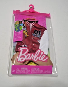 BARBIE / KEN - KEN VARSITY JERSEY , SHORTS AND SUN GLASSES FASHION SET !! - Picture 1 of 3