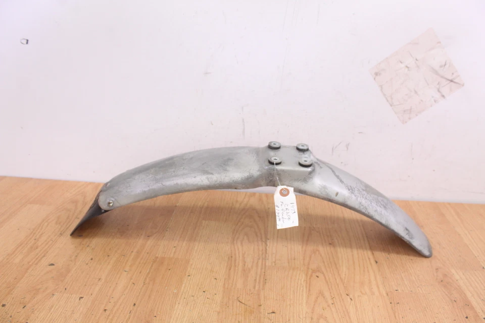 Guardabarros delantero Honda CR125M 1973-74 con solapa Foto 1 de 4