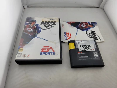 NHL 98 Sega Genesis Complete In Box CIB Great Shape - Image 1 of 3
