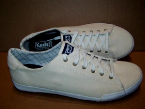 Womens Keds Lex LTT Natural WF56610M Ivory White Canvas Sneakers Shoes  - Picture 1 of 10