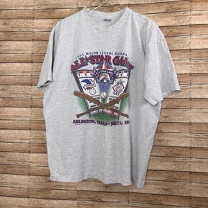 Vintage MLB All star 1995 Game T-Shirt Size Large Men’s Salem Tag Single Stitch - Picture 1 of 6