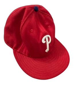New Era Philadelphia Phillies Unisex Adult Game Cap - Red - Picture 1 of 6