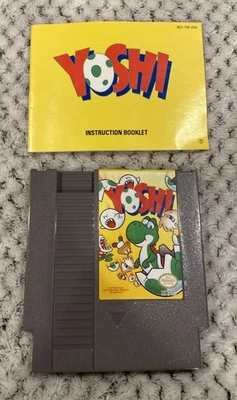 Yoshi (Nintendo Entertainment System, 1992) Tested With Instruction Manual NES - Image 1 of 4