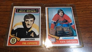 1974-1975 Topps Hockey card starter set 237 out of 264 vg/ex stars - Picture 1 of 6