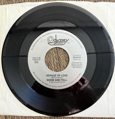 Show and Tell - Voyage of Love / Do I Love You - Odyssey OR 85451 - M - V Rare - Image 1 of 3