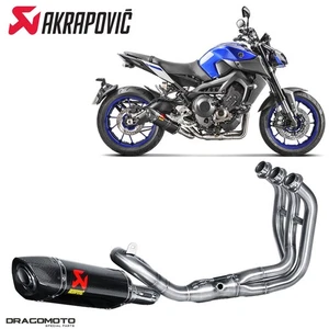 Scarico completo YAMAHA MT-09 SP ABS 2018-2020 AKRAPOVIC Carbonio RC S-Y9R2-AFC - Picture 1 of 9