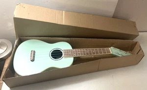 Vintage Fender "California Coast" Soprano Ukulele (Blue)+Box Unused And Clean! - Picture 1 of 22