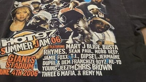 2006 Hot 97 Summer Jam Rap Tee Camron Busta Jeezy Mary J Chris Brown Dipset Remy - Bild 1 von 14