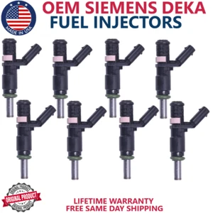 8pcs OEM SIEMENS DEKA FUEL INJECTORS For 2008-2011 Mercedes-Benz ML550 5.5L V8 - Picture 1 of 4