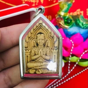 Khun Phan Phong Prai Kuman Pendant Powerful Talisman Thai Buddha Amulet - Picture 1 of 2