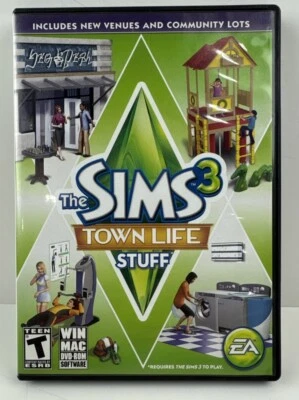 The Sims 3: Town Life Stuff PC Game - Image 1 of 3